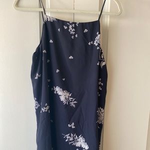 AQUA mid halter dress